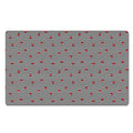 Ladybug Striped Pattern Print Polyester Doormat