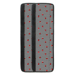 Ladybug Striped Pattern Print Refrigerator Handle Covers