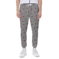 Ladybug Striped Pattern Print Joggers