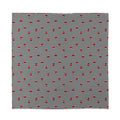 Ladybug Striped Pattern Print Silk Bandana