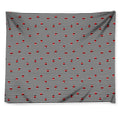 Ladybug Striped Pattern Print Tapestry