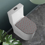 Ladybug Striped Pattern Print Toilet Lid Cover