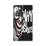 Laughing Joker Why So Serious Print Baby Crib Sheet