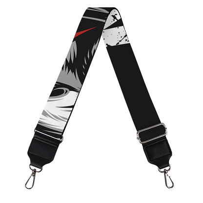Laughing Joker Why So Serious Print Bag Strap