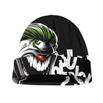Laughing Joker Why So Serious Print Beanie