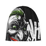 Laughing Joker Why So Serious Print Beanie