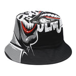 Laughing Joker Why So Serious Print Bucket Hat