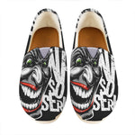 Laughing Joker Why So Serious Print Casual Shoes
