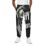 Laughing Joker Why So Serious Print Cotton Pants