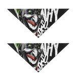 Laughing Joker Why So Serious Print Dog Bandana