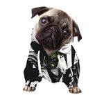 Laughing Joker Why So Serious Print Dog Zip Up Hoodie