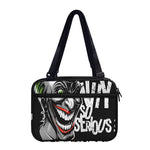 Laughing Joker Why So Serious Print Double Strap Bible Bag