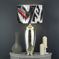 Laughing Joker Why So Serious Print Drum Lamp Shade