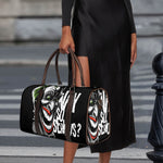 Laughing Joker Why So Serious Print Duffle Bag