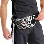 Laughing Joker Why So Serious Print Fanny Pack