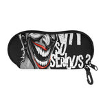 Laughing Joker Why So Serious Print Glasses Case