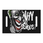 Laughing Joker Why So Serious Print Golf Cart Seat Cover