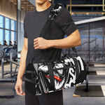 Laughing Joker Why So Serious Print Gym Bag