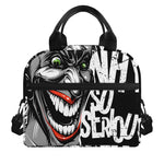 Laughing Joker Why So Serious Print Insulated Lunch Bag