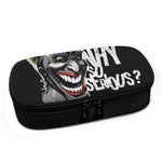 Laughing Joker Why So Serious Print Insulin Cooler Travel Case