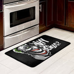 Laughing Joker Why So Serious Print Kitchen Mat