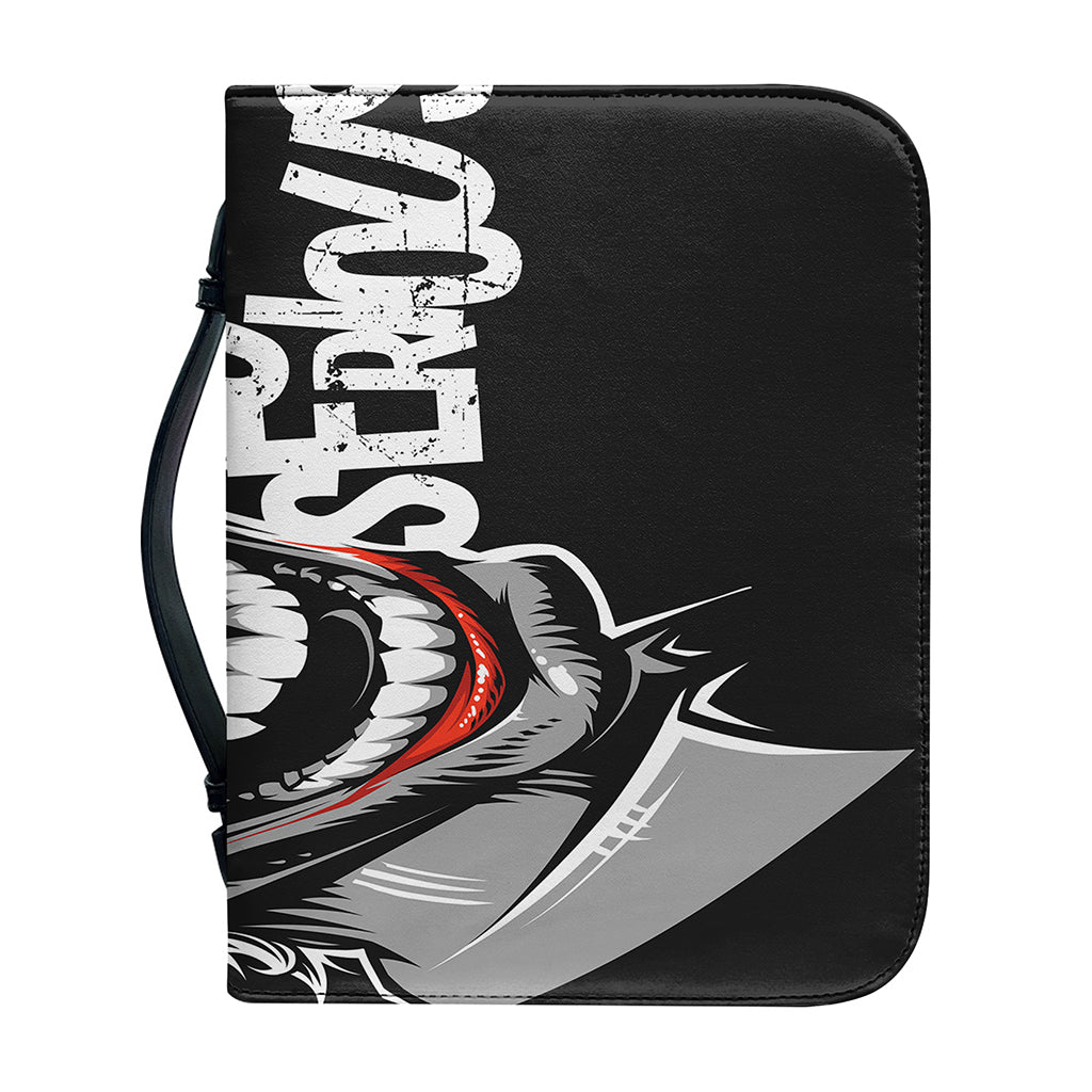 Laughing Joker Why So Serious Print Leather Bible Cover