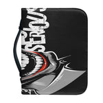 Laughing Joker Why So Serious Print Leather Bible Cover