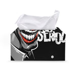 Laughing Joker Why So Serious Print Leather Tissue Box Cover