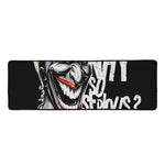 Laughing Joker Why So Serious Print Long Kitchen Mat