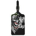 Laughing Joker Why So Serious Print Luggage Tag
