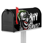 Laughing Joker Why So Serious Print Mailbox Cover