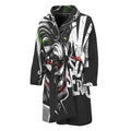 Laughing Joker Why So Serious Print Men's Bathrobe