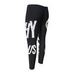 Laughing Joker Why So Serious Print Men's Compression Pants
