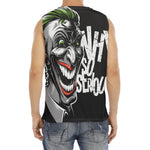 Laughing Joker Why So Serious Print Men's Fitness Tank Top