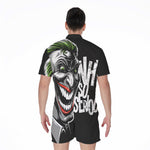 Laughing Joker Why So Serious Print Men's Rompers