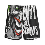 Laughing Joker Why So Serious Print Men's Sports Shorts