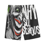 Laughing Joker Why So Serious Print Men's Sports Shorts
