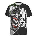 Laughing Joker Why So Serious Print Men's Sports T-Shirt