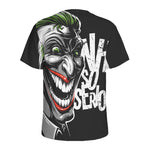 Laughing Joker Why So Serious Print Men's Sports T-Shirt