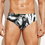 Laughing Joker Why So Serious Print Men's Swim Briefs