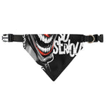 Laughing Joker Why So Serious Print Over The Collar Dog Bandana