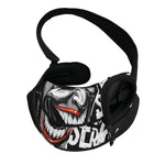 Laughing Joker Why So Serious Print Pet Sling Carrier