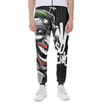 Laughing Joker Why So Serious Print Scuba Joggers