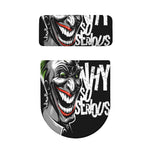 Laughing Joker Why So Serious Print Toilet Lid And Tank Cover Set
