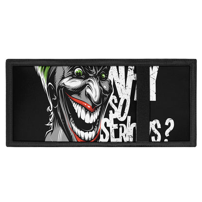 Laughing Joker Why So Serious Print Trifold Wallet