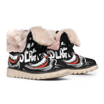 Laughing Joker Why So Serious Print Winter Boots