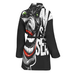 Laughing Joker Why So Serious Print Women's Bathrobe