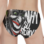 Laughing Joker Why So Serious Print Women's Panties