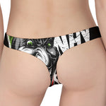 Laughing Joker Why So Serious Print Women's Thong