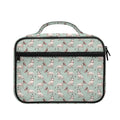 Laurel Green Bull Terrier Pattern Print Briefcase Bible Bag